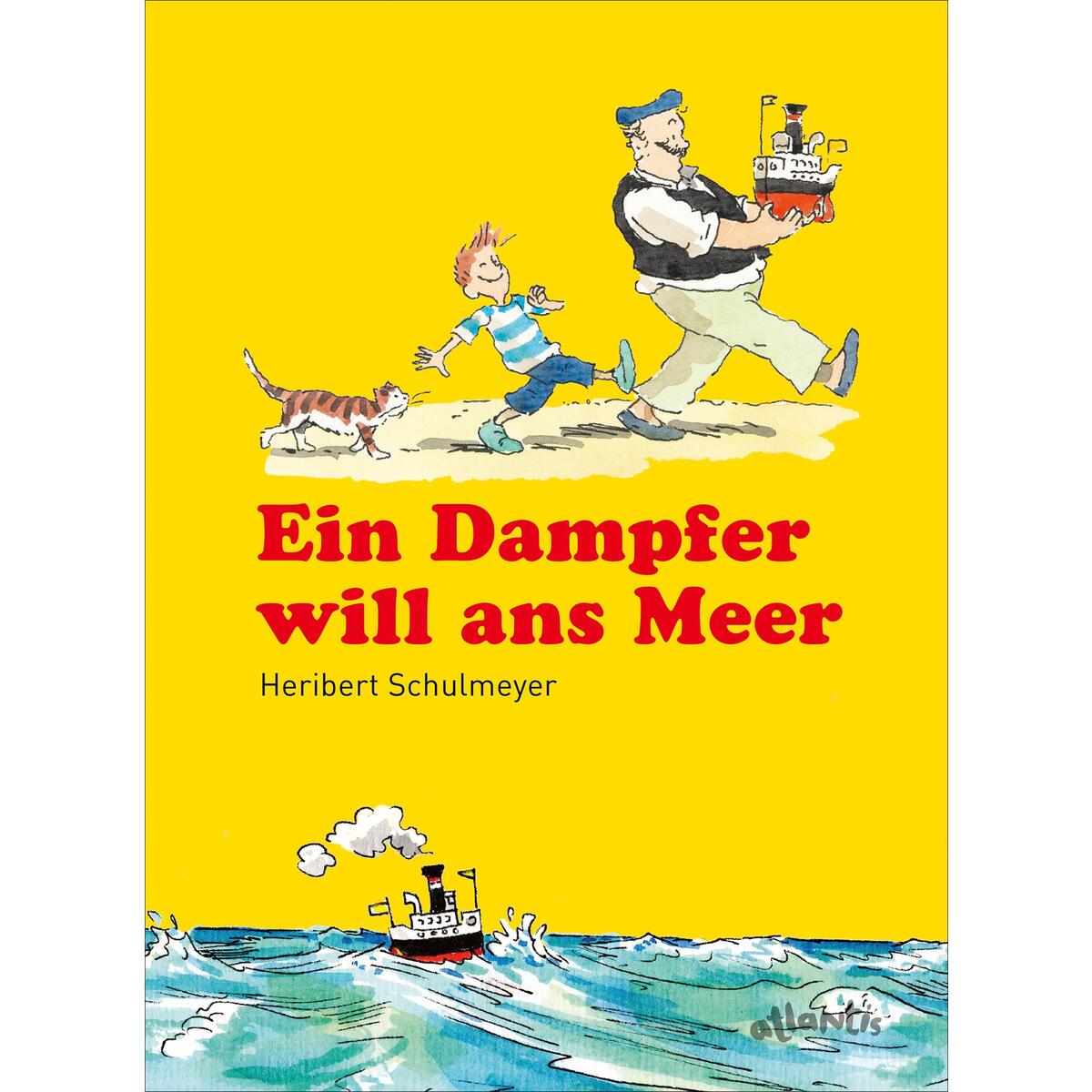 Ein Dampfer will zum Meer von Atlantis