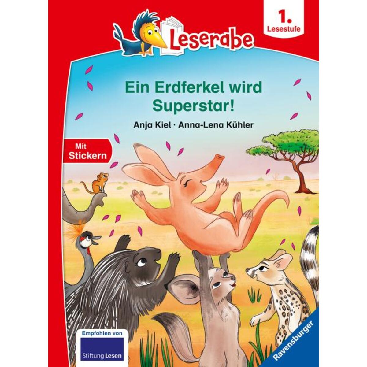 Ein Erdferkel wird Superstar! - Leserabe ab 1. Klasse - Erstlesebuch für Kinder ... Ein Erdferkel wird Superstar! - Leserabe ab 1. Klasse - Erstlesebuch für Kinder ... von Ravensburger Verlag