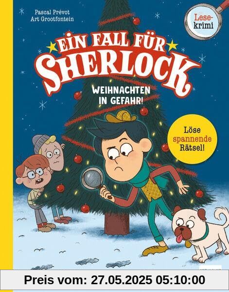 Ein Fall für Sherlock - Weihnachten in Gefahr!: Lesekrimi mit Sherlock Holmes und Watson mit 8 coolen Rätseln für Kinder ab 7 Jahren Ein Fall für Sherlock - Weihnachten in Gefahr!: Lesekrimi mit Sherlock Holmes und Watson mit 8 coolen Rätseln für Kinder ab 7 Jahren