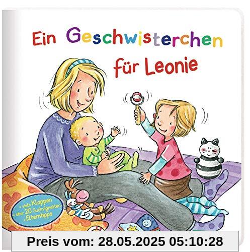 Ein Geschwisterchen für Leonie: Kinderalltagsgeschichte ab 2 Jahren. Mit EXTRA-Vignetten zum Suchen und Entdecken und Elterntipps von Mutter und Pädagogin