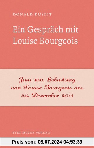 Ein Gespräch mit Louise Bourgeois