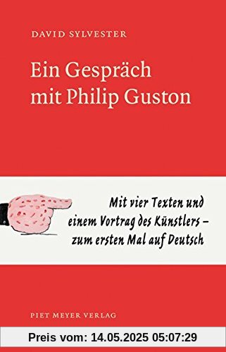 Ein Gespräch mit Philip Guston (NichtSoKleineBibliothek)