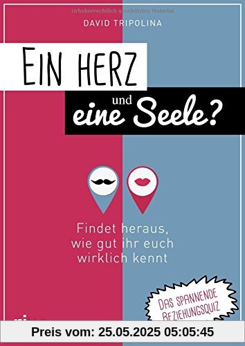 Ein Herz und eine Seele?: Findet heraus, wie gut ihr euch wirklich kennt. Das spannende Beziehungsquiz