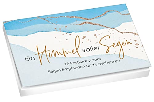 Ein Himmel voller Segen - Postkartenset: 18 Postkarten zum Segnen, Empfangen und Verschenken: 18 Postkarten zum Segen Empfangen und Verschenken.