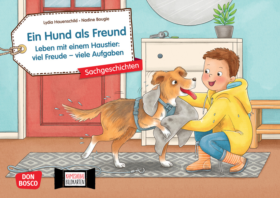 Ein Hund als Freund. Leben mit einem Haustier: viel Freude – viele Aufgaben. Kamishibai Bildkartenset Ein Hund als Freund. Leben mit einem Haustier: viel Freude – viele Aufgaben. Kamishibai Bildkartenset von Don Bosco Medien