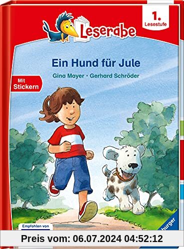 Ein Hund für Jule - Leserabe ab 1. Klasse - Erstlesebuch für Kinder ab 6 Jahren (Leserabe - 1. Lesestufe)