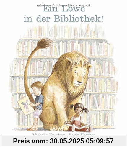 Ein Löwe in der Bibliothek!