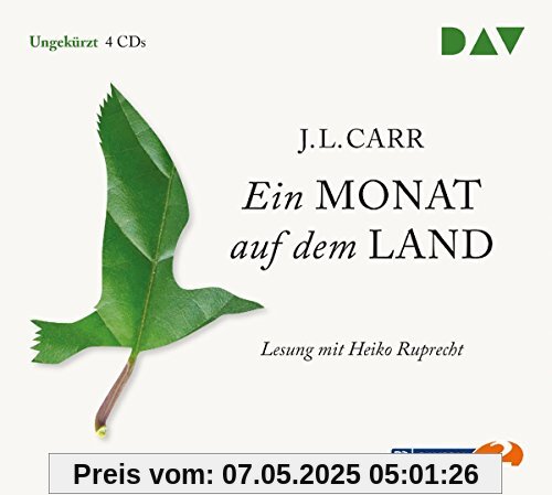 Ein Monat auf dem Land: Ungekürzte Lesung (4 CDs)