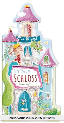 Ein Tag im Schloss: Großes Pappbilderbuch mit liebevollen Reimen und der frechen Prinzessin Pina; für Kinder ab 2 Jahren (Das riesengroße Wimmelbuch)