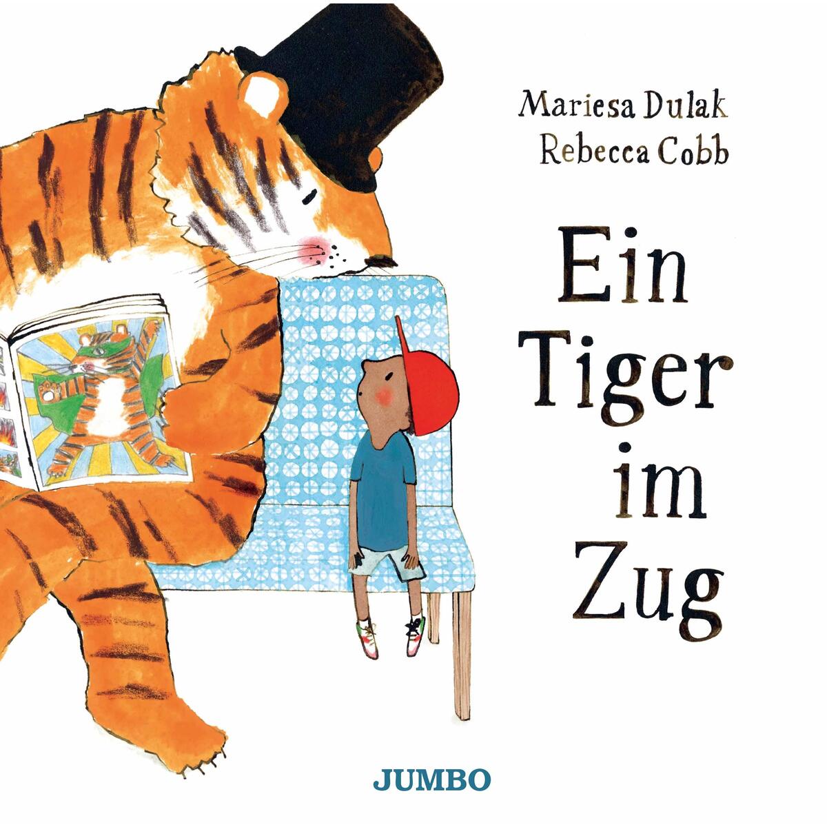 Ein Tiger im Zug von Jumbo Neue Medien + Verla