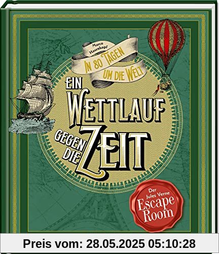 Ein Wettlauf gegen die Zeit. Der Jules-Verne-Escape-Room Ein Wettlauf gegen die Zeit. Der Jules-Verne-Escape-Room