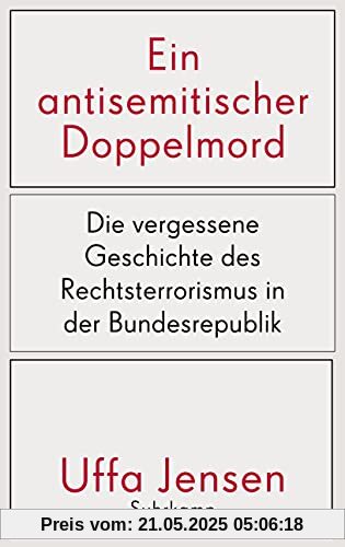 Ein antisemitischer Doppelmord: Die vergessene Geschichte des Rechtsterrorismus in der Bundesrepublik