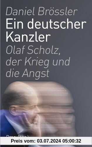 Ein deutscher Kanzler: Olaf Scholz, der Krieg und die Angst | Der Kanzlerberichterstatter schreibt das Porträt des Kanzlers aus nächster Nähe