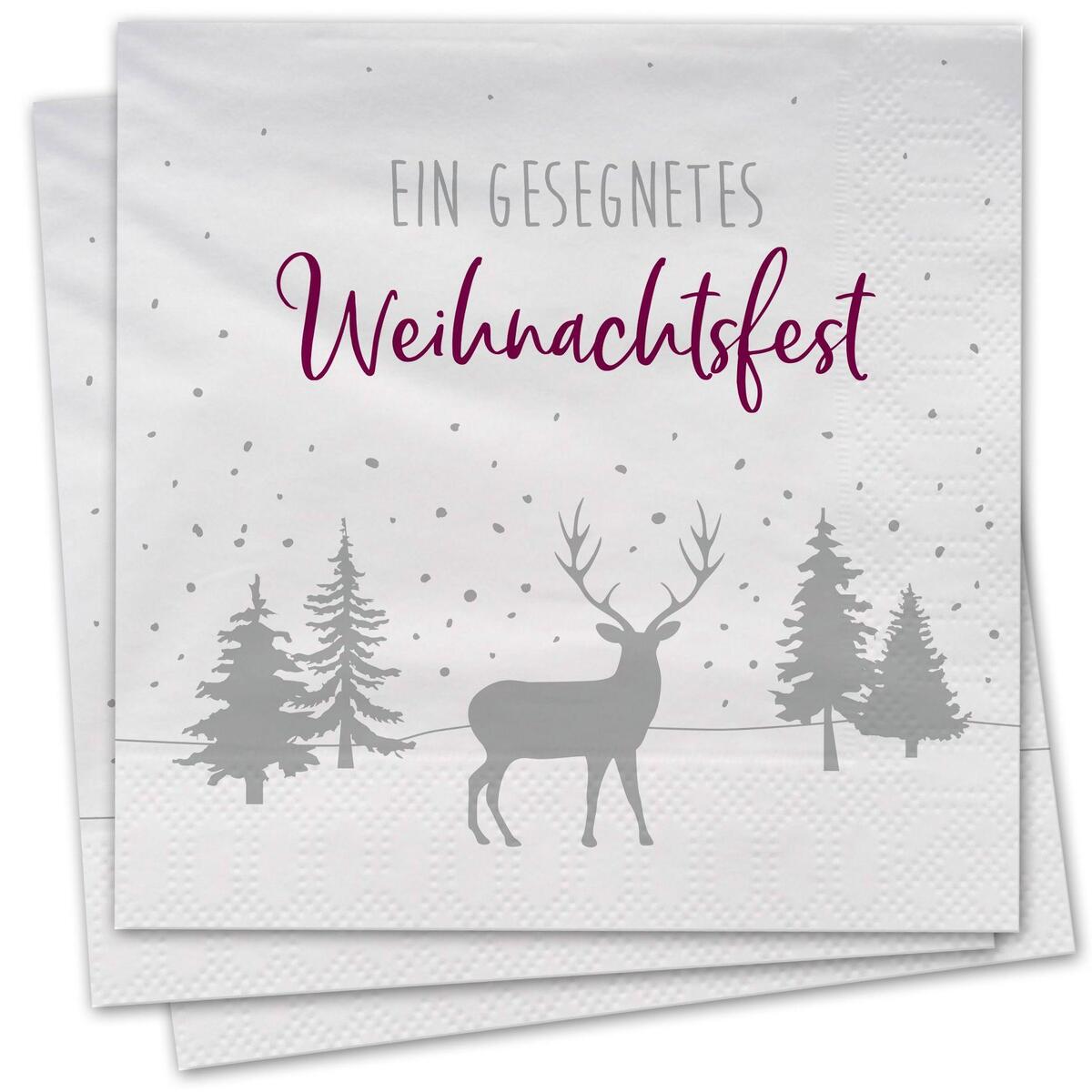 Ein gesegnetes Weihnachtsfest - Servietten Ein gesegnetes Weihnachtsfest - Servietten von Gerth Medien GmbH