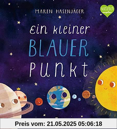 Ein kleiner blauer Punkt