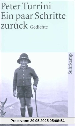 Ein paar Schritte zurück: Gedichte (suhrkamp taschenbuch)