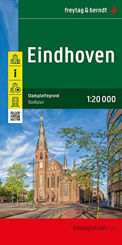Eindhoven, Stadtplan 1:20.000, freytag & berndt: Stadsplattegrond schaal 1 : 20.000 (freytag & berndt Stadtpläne)