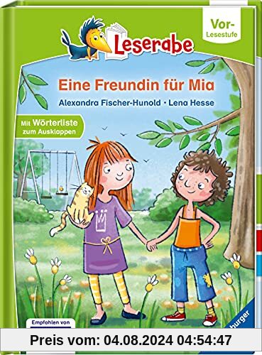 Eine Freundin für Mia - Leserabe ab Vorschule - Erstlesebuch für Kinder ab 5 Jahren (Leserabe – Vor-Lesestufe)