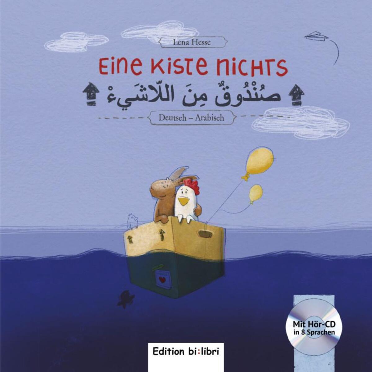 Eine Kiste Nichts. Kinderbuch Deutsch-Arabisch von Hueber Verlag GmbH