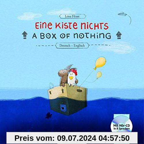 Eine Kiste Nichts: Kinderbuch Deutsch-Englisch