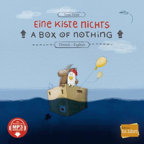 Eine Kiste nichts (Deutsch-Englisch): Zweisprachiges Kinderbuch mit MP3-Hörbuch zum Herunterladen