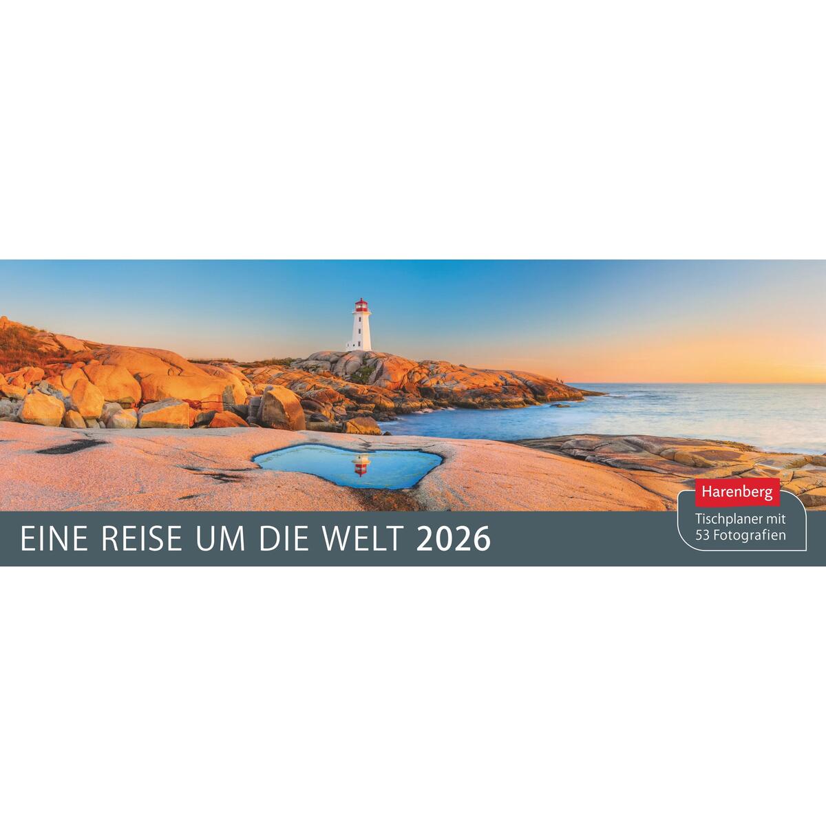 Eine Reise um die Welt Premium-Tischplaner 2026 - Wochenkalender mit 53 Fotograf... Eine Reise um die Welt Premium-Tischplaner 2026 - Wochenkalender mit 53 Fotograf... von Harenberg