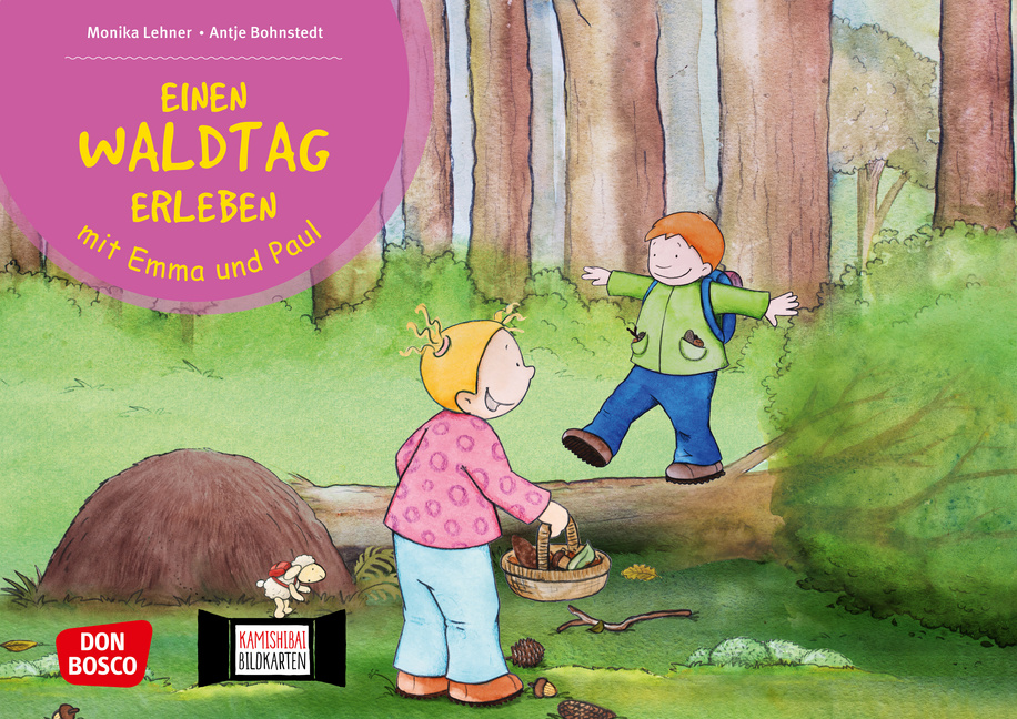 Einen Waldtag erleben mit Emma und Paul. Kamishibai Bildkartenset. Einen Waldtag erleben mit Emma und Paul. Kamishibai Bildkartenset. von Don Bosco Medien