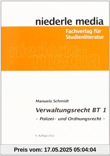 EinfÃ1/4hrung in das Verwaltungsrecht (BT) 1: Polizei- und Ordnungsrecht