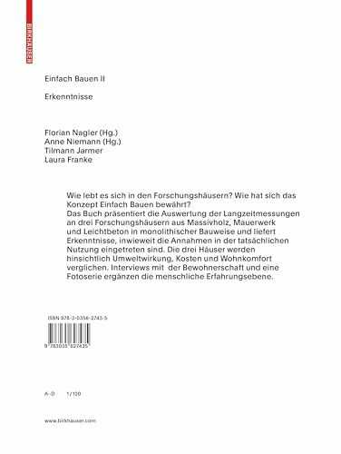 Einfach Bauen II: Erkenntnisse Einfach Bauen II: Erkenntnisse