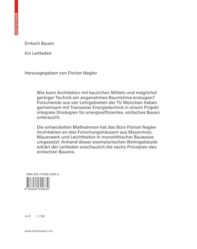Einfach Bauen: Ein Leitfaden von Birkhäuser Verlag GmbH