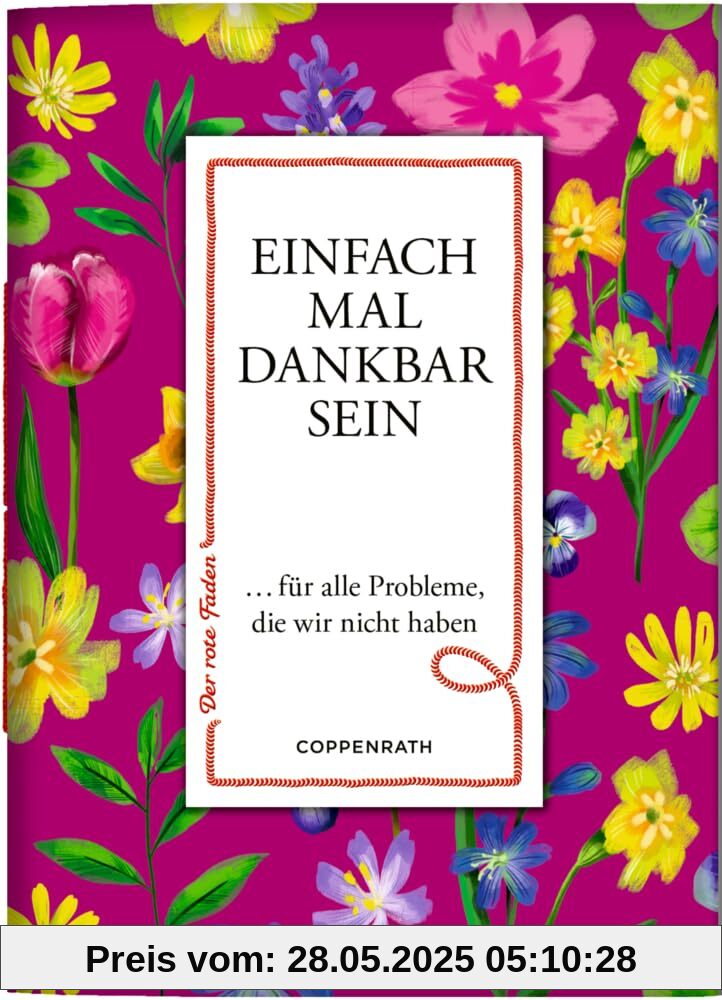 Einfach mal dankbar sein