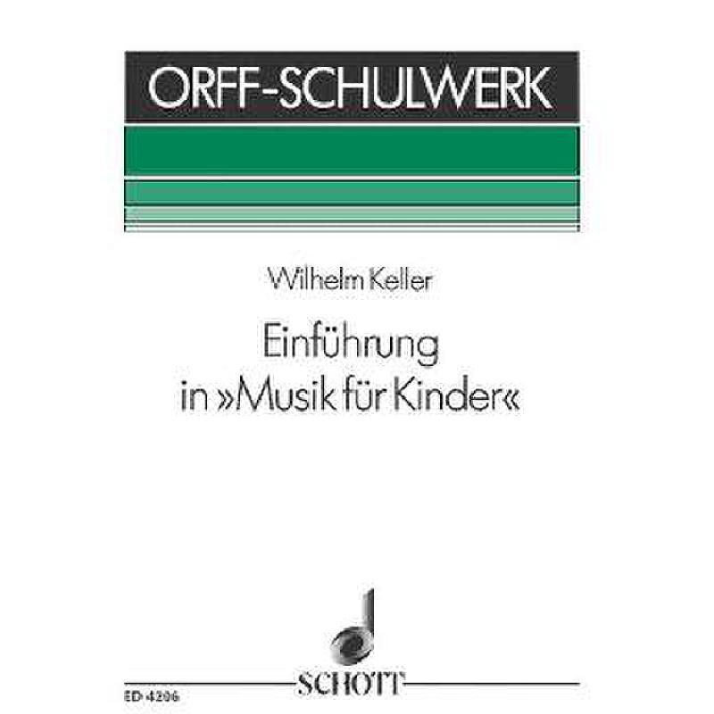 Einführung in Musik für Kinder - Orff Schulwerk Einführung in Musik für Kinder - Orff Schulwerk