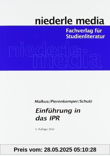 Einführung in das Internationale Privatrecht