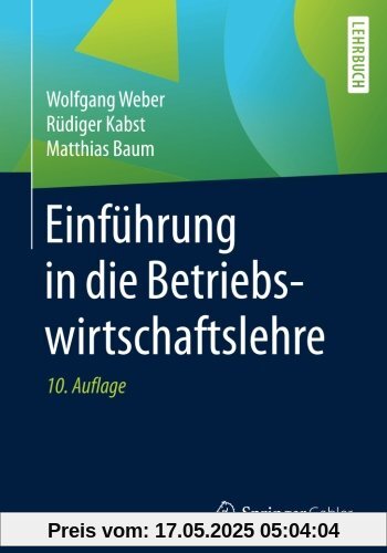 Einführung in die Betriebswirtschaftslehre