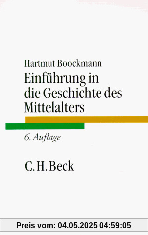 Einführung in die Geschichte des Mittelalters