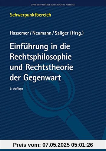 Einführung in die Rechtsphilosophie und Rechtstheorie der Gegenwart (Schwerpunktbereich)