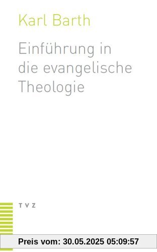Einführung in die evangelische Theologie Einführung in die evangelische Theologie