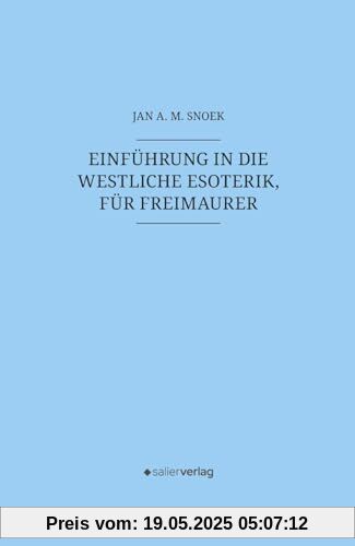 Einführung in die westliche Esoterik, für Freimaurer