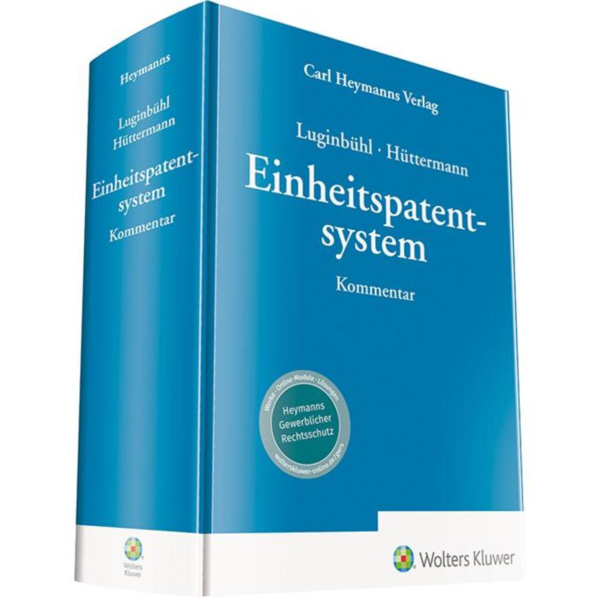 Einheitspatentsystem von Heymanns Verlag GmbH