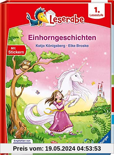 Einhorngeschichten - Leserabe ab 1. Klasse - Erstlesebuch für Kinder ab 6 Jahren (Leserabe - 1. Lesestufe)