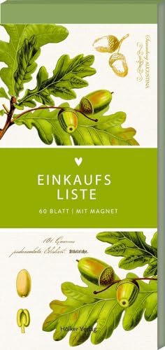 Einkaufsliste (Eichenblätter, Hölker Küchenpapeterie) von Hoelker Verlag