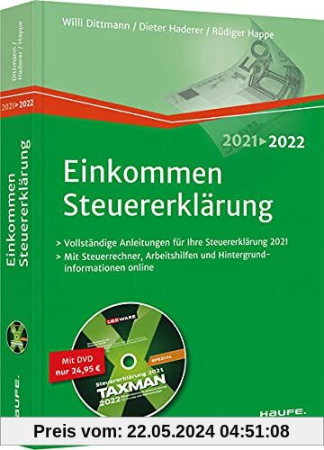 Einkommensteuererklärung 2021/2022 - inkl. DVD (Haufe Steuerratgeber)