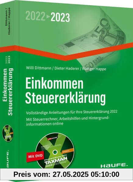Einkommensteuererklärung 2022/2023 - inkl. DVD (Haufe Steuerratgeber)