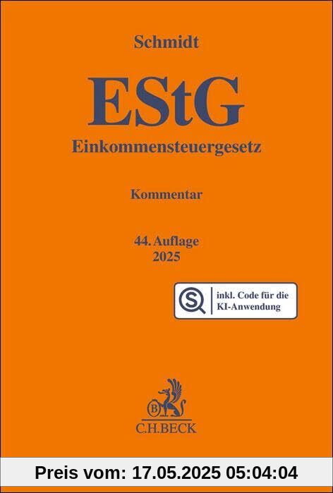 Einkommensteuergesetz: EStG Chat-Book: Buch inklusive KI-Anwendung FRAG DEN SCHMIDT Einkommensteuergesetz: EStG Chat-Book: Buch inklusive KI-Anwendung FRAG DEN SCHMIDT