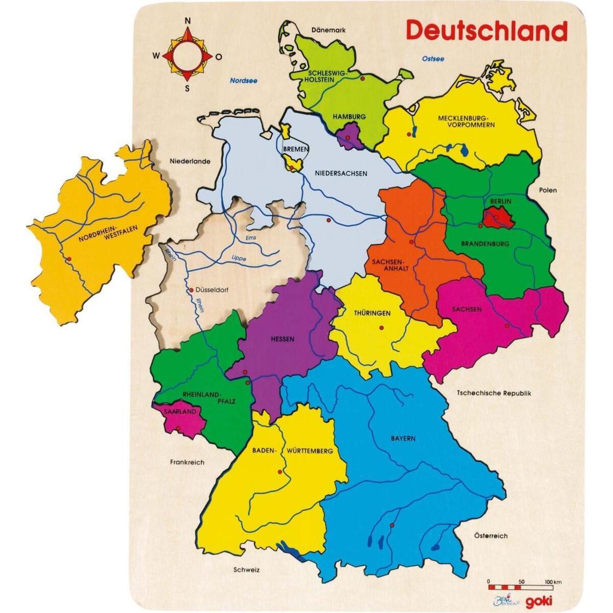 Einlegepuzzle Deutschland II Einlegepuzzle Deutschland II von Gollnest & Kiesel GmbH &