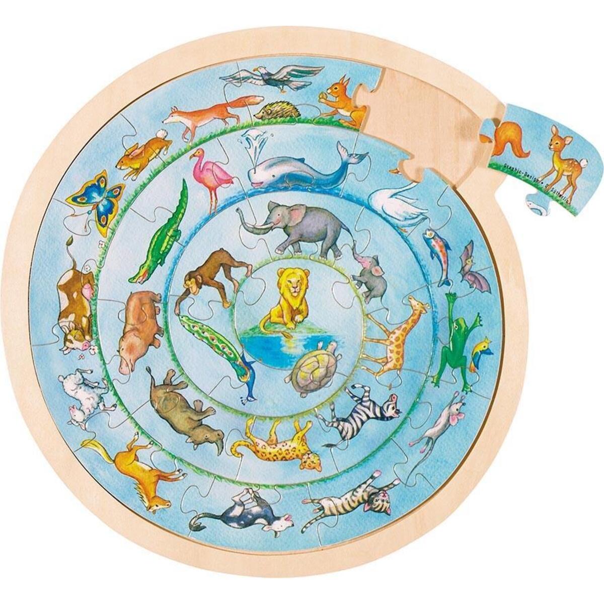 Einlegepuzzle Tierkreis von Gollnest & Kiesel GmbH &