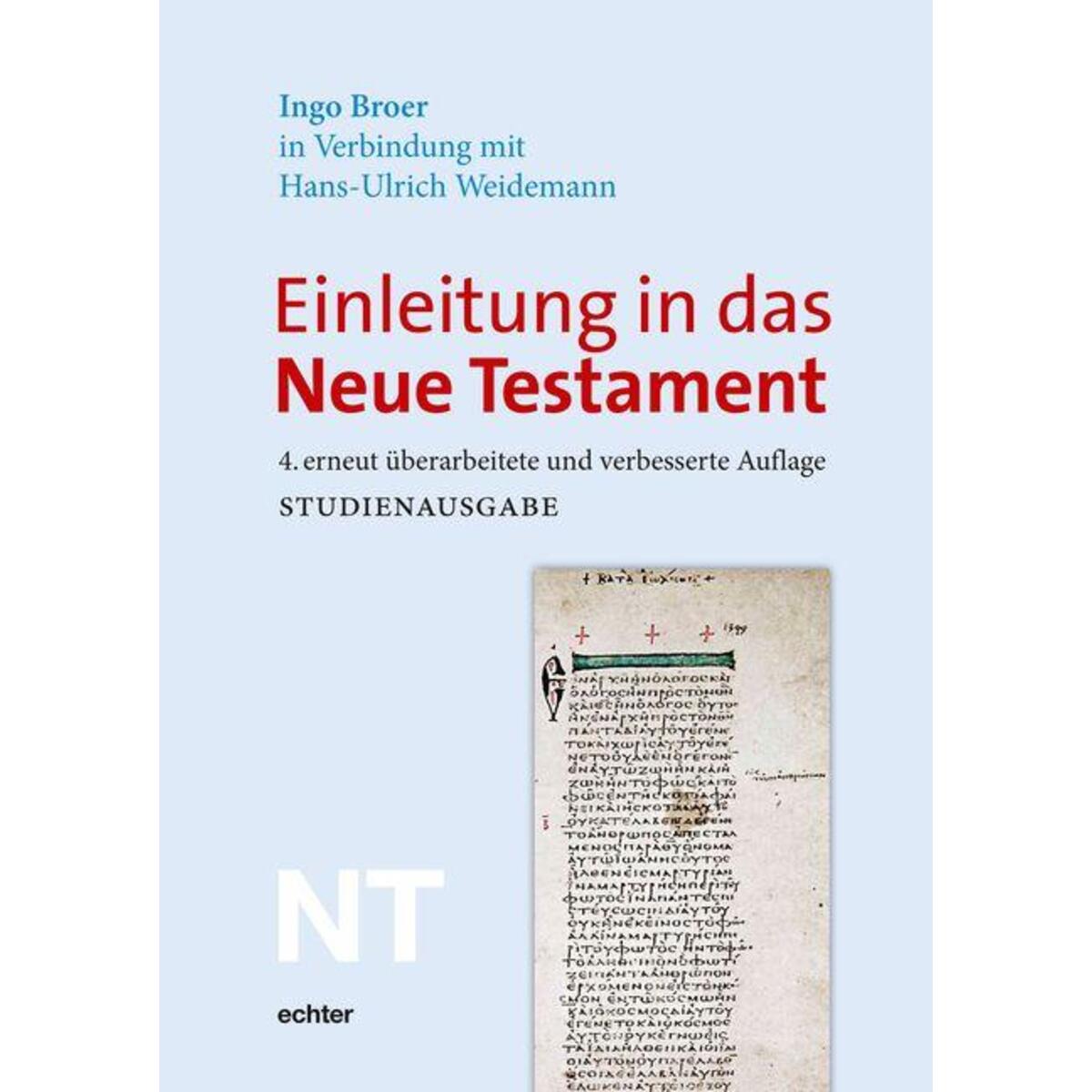 Einleitung in das Neue Testament von Echter Verlag GmbH