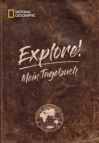 Einschreibebuch: Explore! - Mein Tagebuch. Ein Blankbook und ideales Geschenk für alle Weltenbummler. Ein Reisetagebuch mit viel Platz für eigenen Gedanken und Notizen.