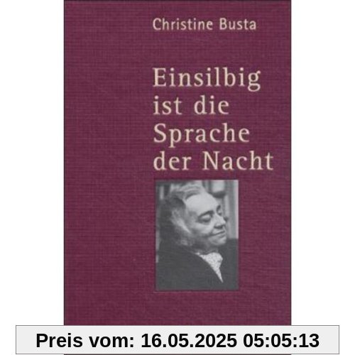 Einsilbig ist die Sprache der Nacht, m. Audio-CD