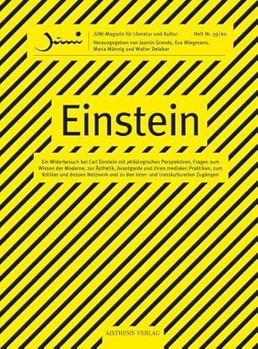 Einstein. Widerbesuch bei einem Avantgardisten: JUNI 59-60 (Juni: Magazin für Literatur und Kultur)